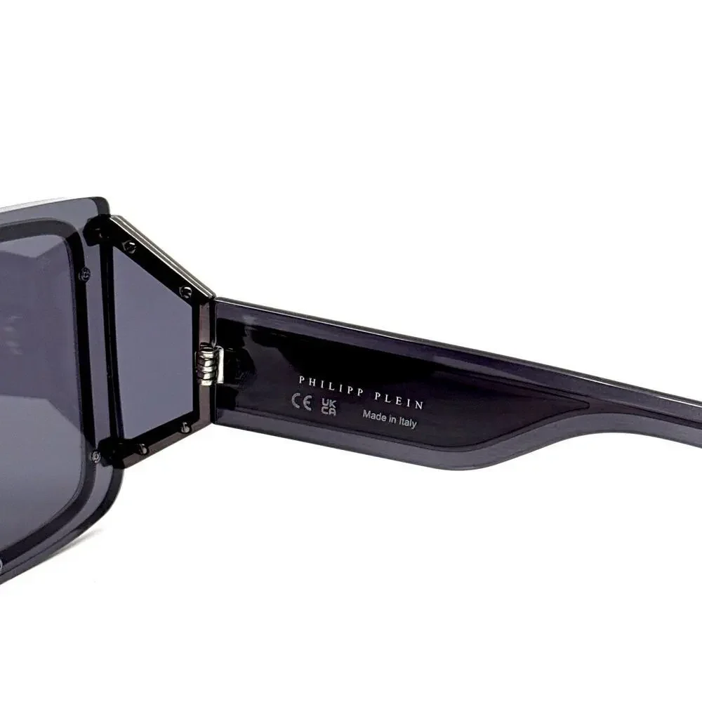 New! PHILIPP PLEIN Sunglasses PLEIN REVOLUTION SPP096 Col.0I86, Authentic